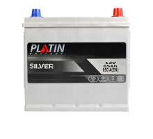 Акумулятор PLATIN Silver 65Ah 650A R+ Asia