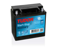 Акумулятор Tudor AGM Start Stop 15Ah 200A L+