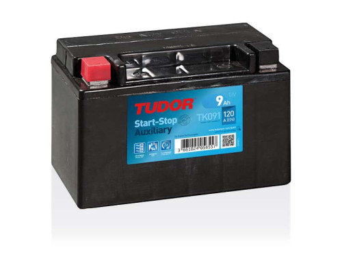 Аккумулятор Tudor AGM START-STOP 9Ah 120A L+