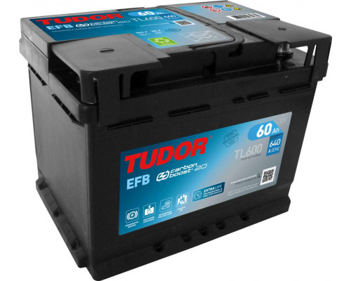 Акумулятор Tudor EFB Start Stop (TL600) 60Ah 640A R+