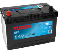 Акумулятор Tudor EFB Start Stop asia (TL955) 95Ah 800A L+