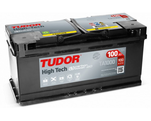 Акумулятор Tudor High-Tech  (TA1000) 100Ah 900A R+