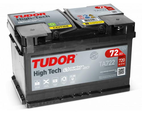 Акумулятор Tudor High-Tech (TA722) 72Ah 720A R+