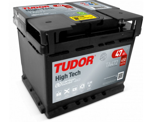 Акумулятор Tudor  High-Tech (TA472) 47Ah 450A R+