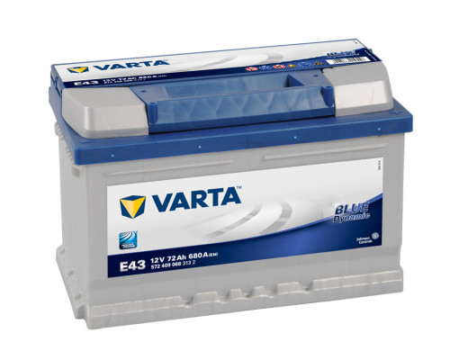 Акумулятор Varta Blue Dynamic 72Ah 680A R