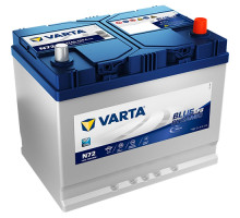 Акумулятор Varta N72 EFB  Blue Dynamic Asia 72Ah 760A R+