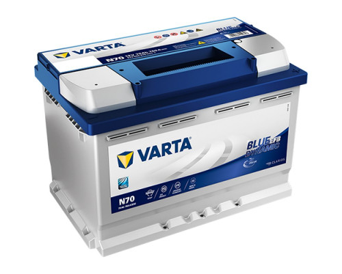Акумулятор Varta N70 EFB Blue Dynamic 70Ah 760A  R+