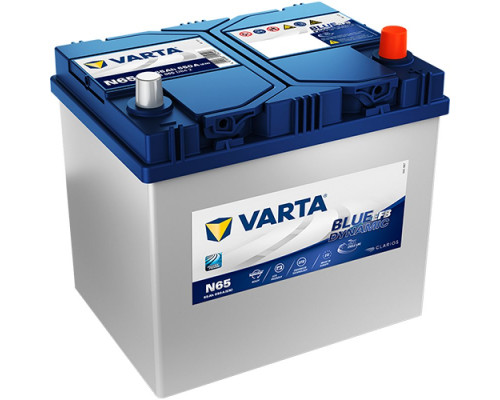 Акумулятор Varta N65 EFB  Blue Dynamic Asia 65Ah 650A R+