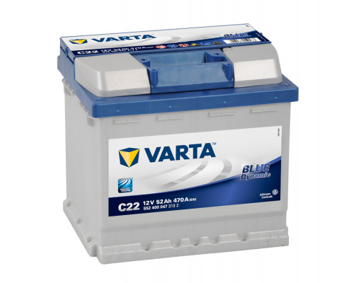 Акумулятор Varta Blue Dynamic 52Ah 470A R