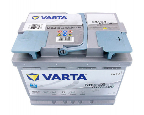 Акумулятор Varta AGM Start Stop 60Ah 680A R+