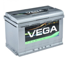 Акумулятор VEGA Premium 74Ah 720A R+