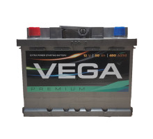 Акумулятор VEGA Premium 50Ah 480A L+