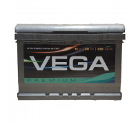 Акумулятор VEGA Premium 60Ah 620A L+