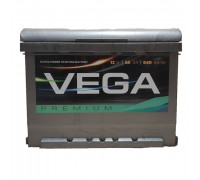 Акумулятор VEGA Premium 65Ah 640A R+