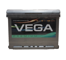 Акумулятор VEGA Premium 65Ah 640A R+