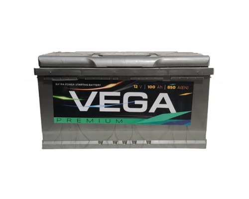 Акумулятор VEGA Premium 100Ah 850A R+
