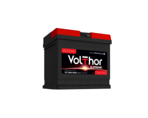 Акумулятор VolThor SUPREME 55Ah 550A R+