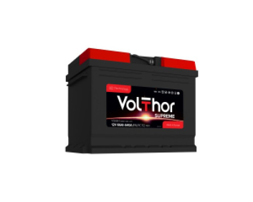 Акумулятор VolThor SUPREME 66Ah 640A R+