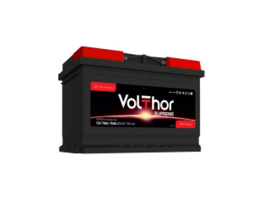 Акумулятор VolThor SUPREME 78Ah 750A R+