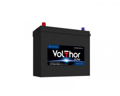 Акумулятор VolThor Ultra  JIS 55Ah 490A L+