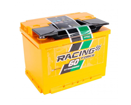Акумулятор Racing Force Standard 60Ah 580A L+