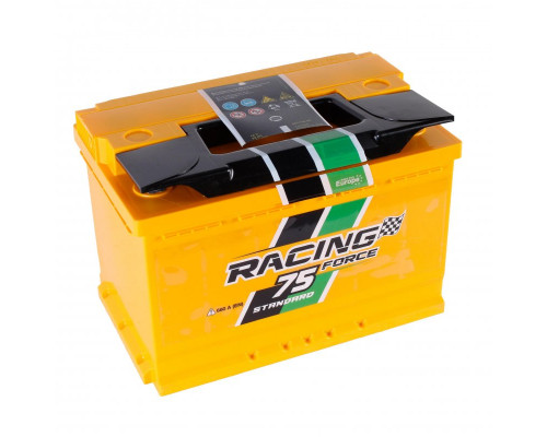 Акумулятор Racing Force Standard  75Ah 680A R+