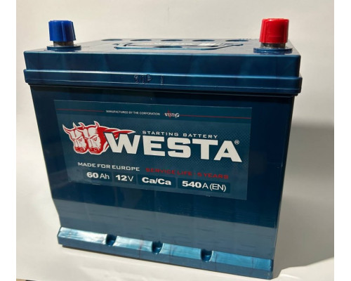 Акумулятор  Westa  Premium 65Ah 540A R+ Asia