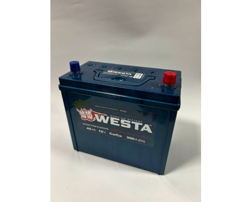 Акумулятор  Westa  Premium 45Ah 390A R+ Asia
