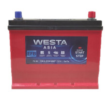 Акумулятор Westa  EFB asia  75Ah 700A R+