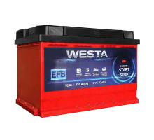 Акумулятор Westa EFB Racing Force  78Ah 750A R+