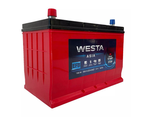 Акумулятор Westa  EFB asia  100Ah 850A L+