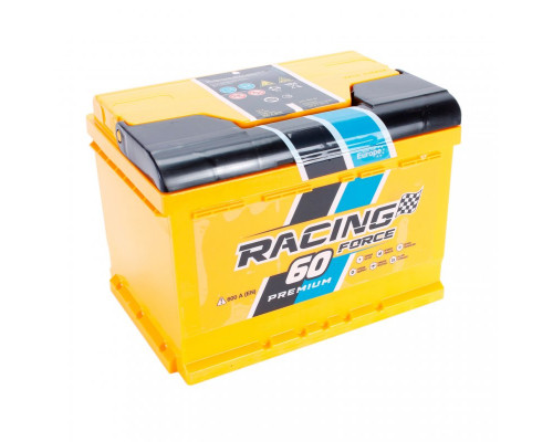 Акумулятор RACING FORSE 60Ah 600A R+