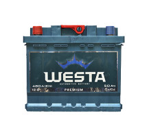 Акумулятор Westa 50Ah 480A L+