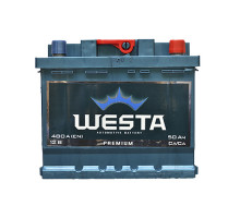 Акумулятор Westa 50Ah 480A R+