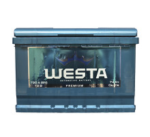 Акумулятор Westa 74Ah 720A R+