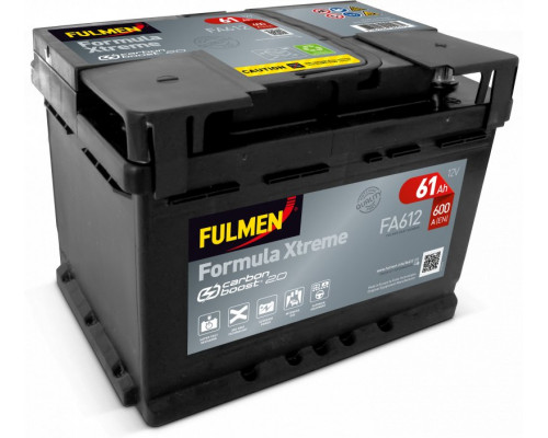 Акумулятор  Fulmen Formula Xtreme   (FA612) 61Ah 600A R+