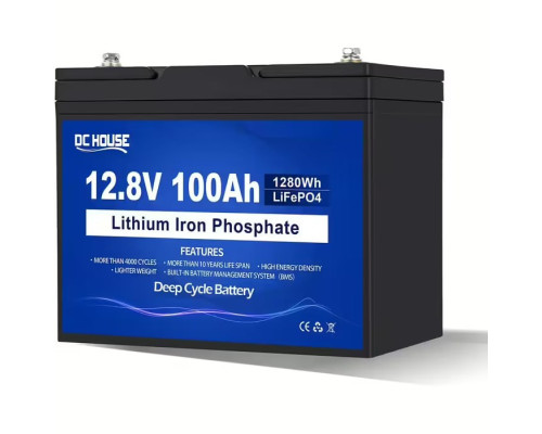 DC HOUSE LiFePO4 12,8V 100 Ah
