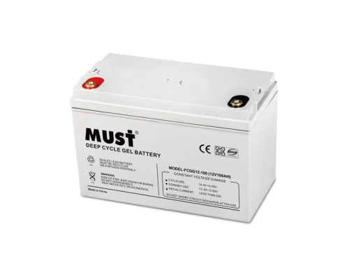 MUST 12V 100Ah GEL