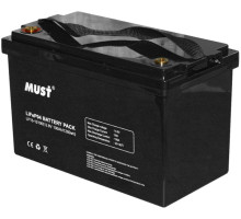 MUST  LiFePO4 12V 100Ah