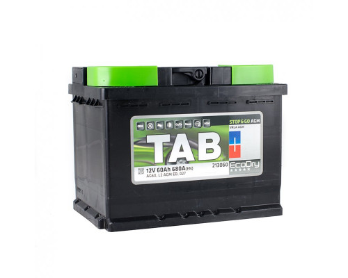 Акумулятор Tab AGM Start Stop 60Ah 680A R+