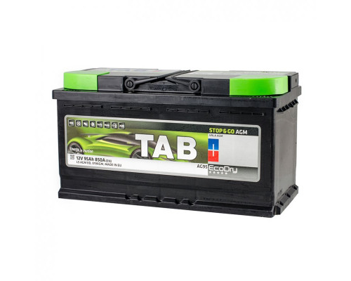 Акумулятор Tab AGM Start Stop 95Ah 850A R+