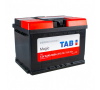 Акумулятор Tab Magic 62Ah 600A R+
