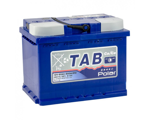 Акумулятор Tab Polar Blue 60Ah 600A L+