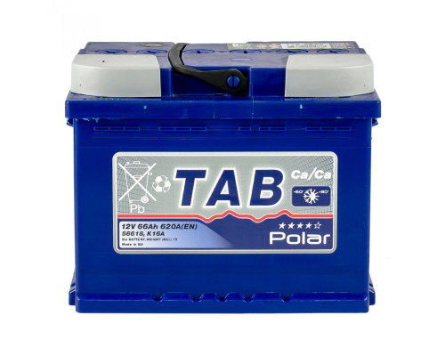 Акумулятор Tab Polar Blue 66Ah 620A L+
