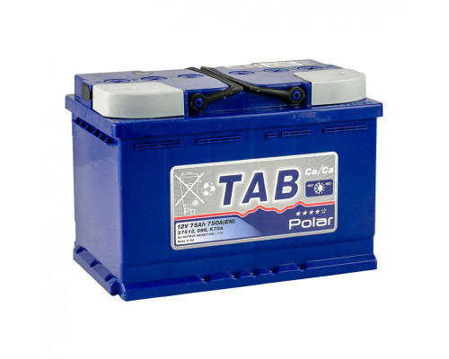 Акумулятор Tab Polar Blue 75Ah 700A R+