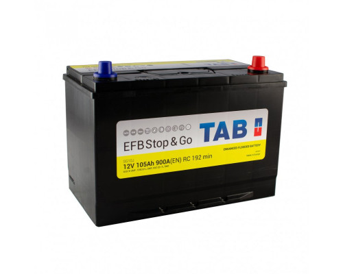 Акумулятор Tab EFB Jis Stop &Go  105Ah 900A R+
