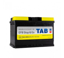 Акумулятор Tab EFB  Stop &Go  70Ah 680A R+