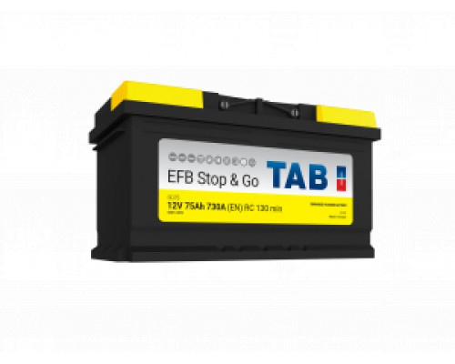Акумулятор Tab EFB  Stop &Go  75Ah 730A R+