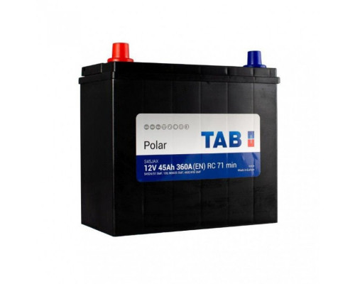 Акумулятор Tab  Polar JIS 45Ah 360A JL+