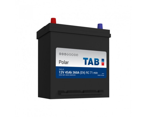 Акумулятор Tab  Polar JIS mini 45Ah 360A L+
